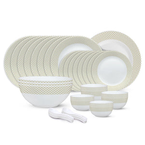 Larah by Borosil, Cara Dinner Set