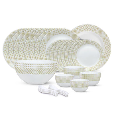 Larah by Borosil, Cara Dinner Set