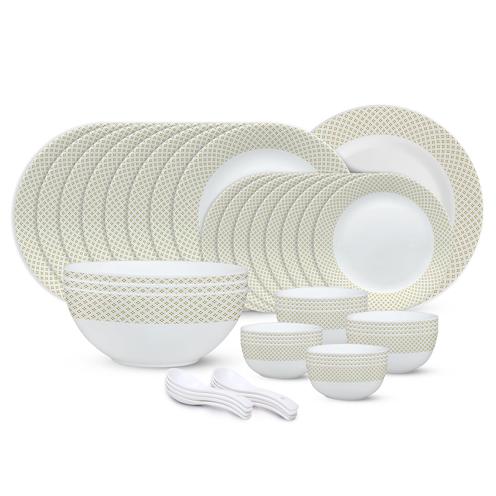 Larah by Borosil, Cara Dinner Set