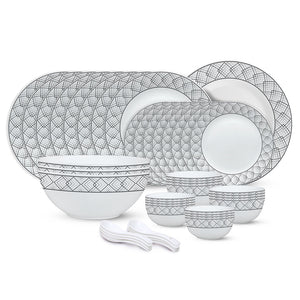 Larah by Borosil, Cycladia Dinner Set