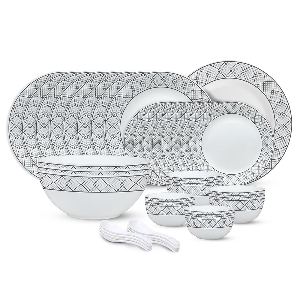 Larah by Borosil, Cycladia Dinner Set