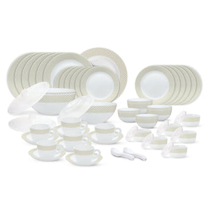 Larah by Borosil, Cara Dinner Set