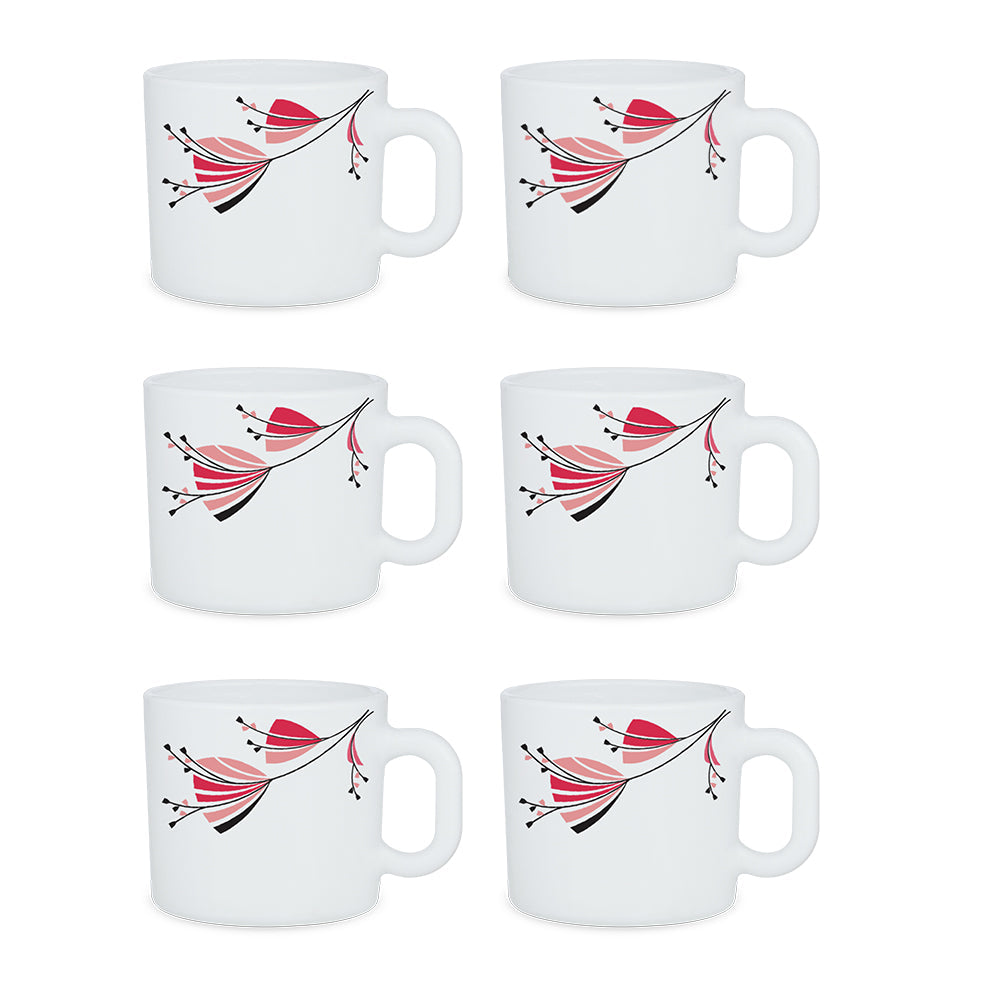 Larah By Borosil Gloria Mug Set