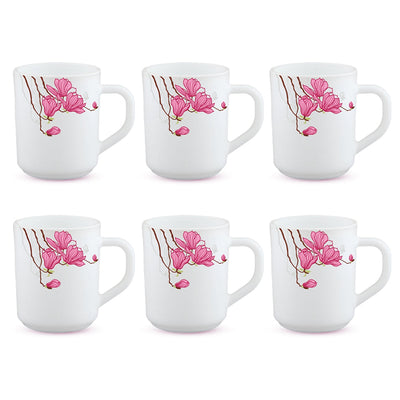 Larah By Borosil Lily Blossom Mug Set