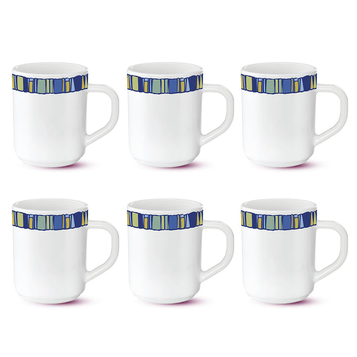 Larah By Borosil Sapphire Mug Set