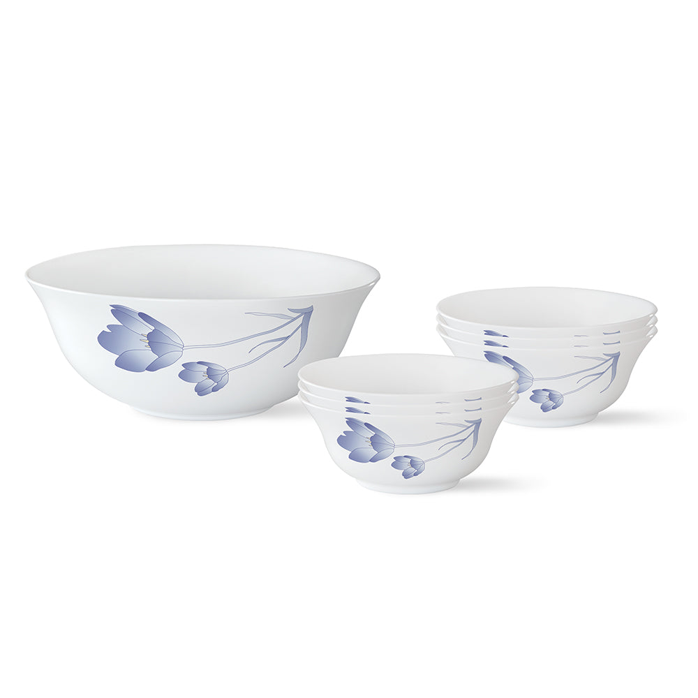 Larah by Borosil Tulip Pudding Set