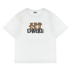 Moschino Kid Teen Moschino Teddy Bear T-shirt + Bermuda Suits