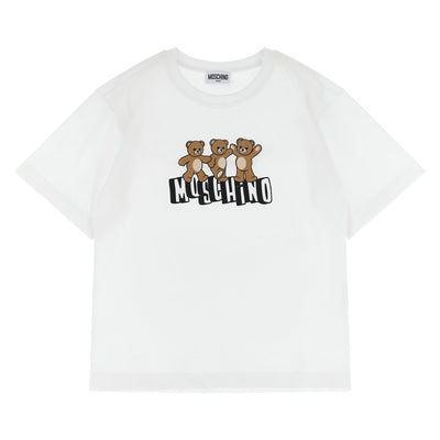 Moschino Kid Teen Moschino Teddy Bear T-shirt + Bermuda Suits