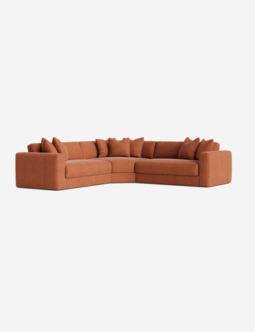 Terracotta Linen Weave
