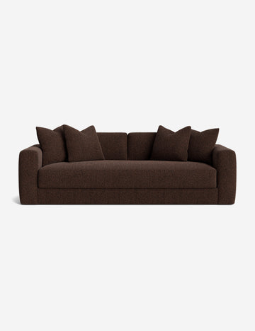 Brown Basket Boucle