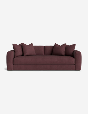 Oxblood Linen Weave