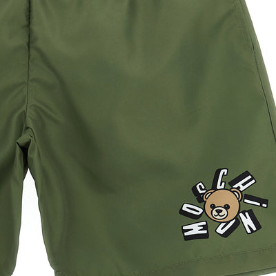Moschino Kid Teen Moschino Teddy Bear Swimsuit