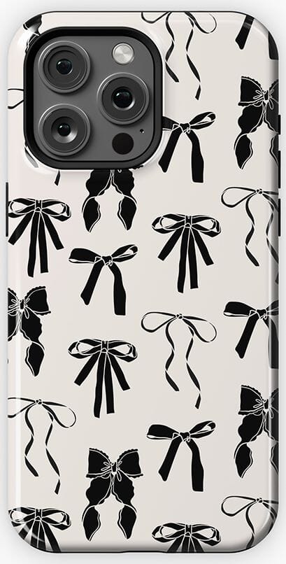 Goth Girlie | Black Bows Case