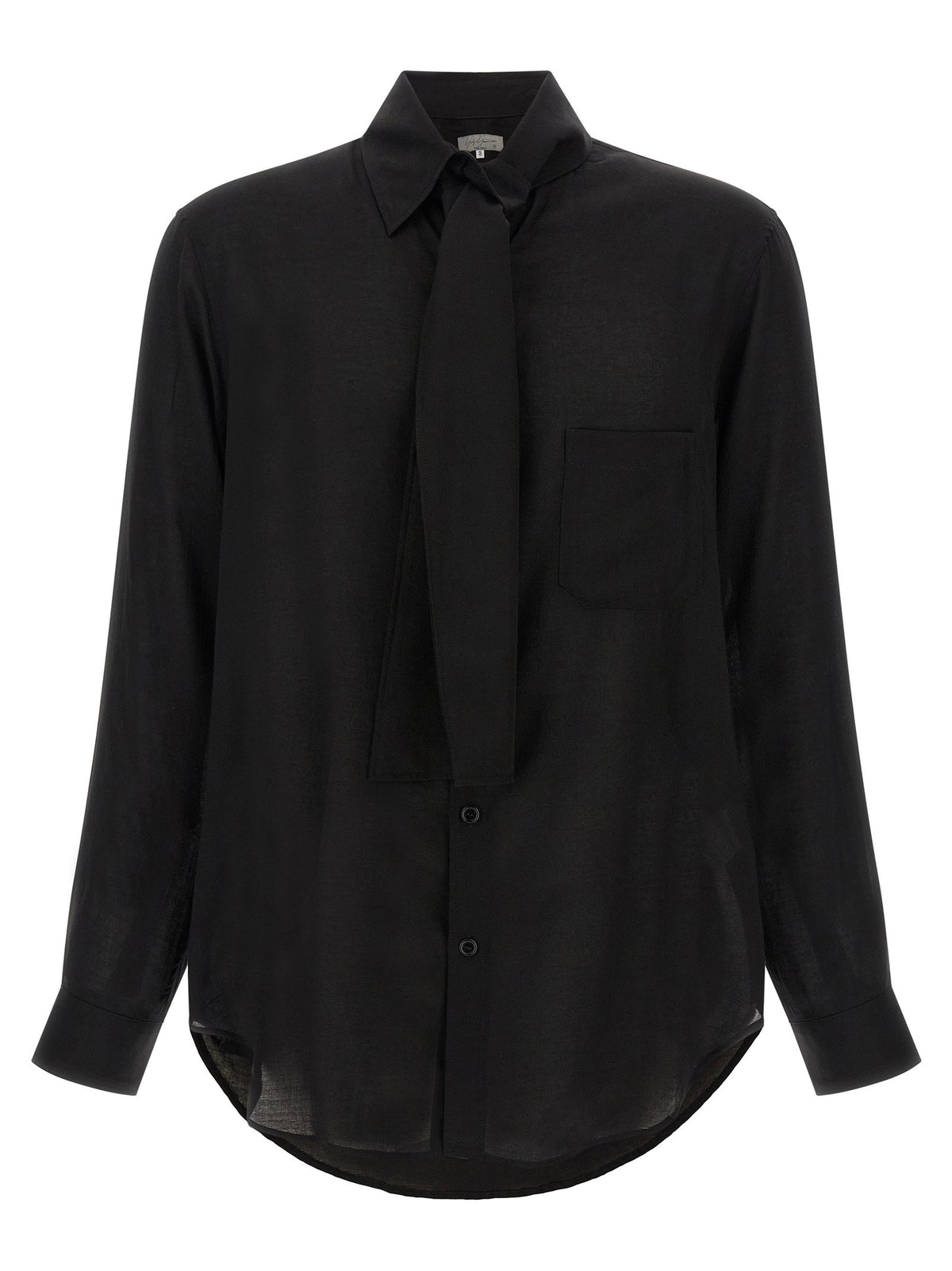 Yohji Yamamoto Stole Collar Shirt