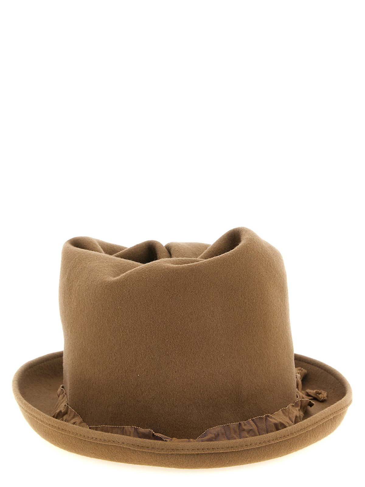 Yohji Yamamoto Curled Crown Hat