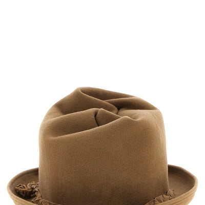 Yohji Yamamoto Curled Crown Hat
