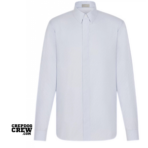 DIOR OBLIQUE SHIRT BLUE