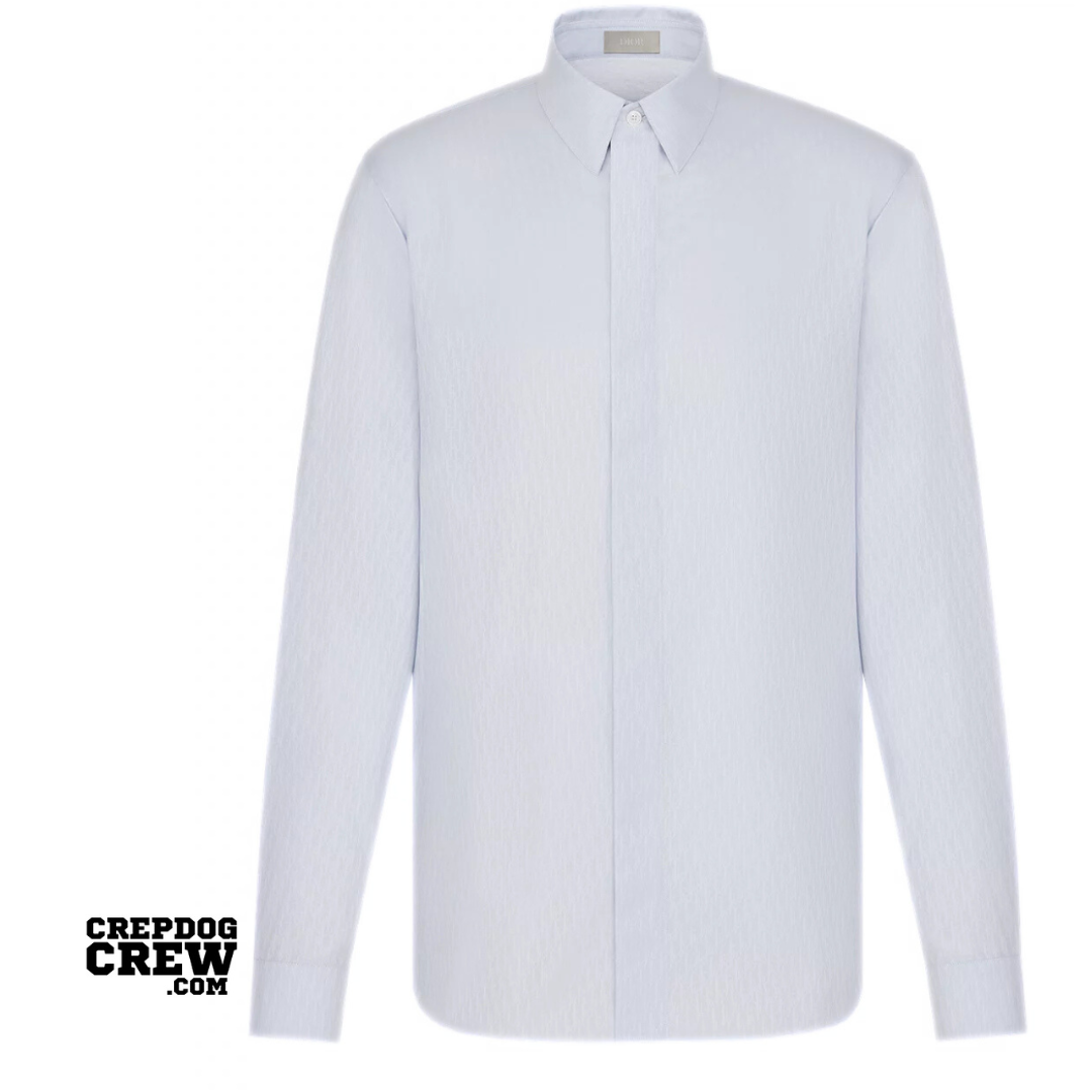 DIOR OBLIQUE SHIRT BLUE