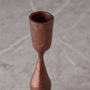 Hand-Forged Iron Taper Candle Holder
