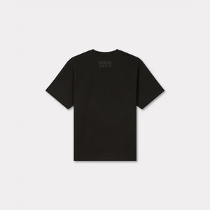 Kenzo Paris 'KENZO Happy Tiger' embroidered oversized T-shirt Black