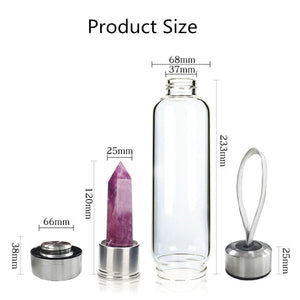 Gemstones Energy Crystal Bottle