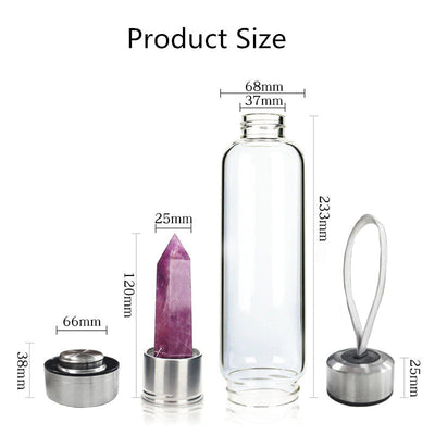 Gemstones Energy Crystal Bottle