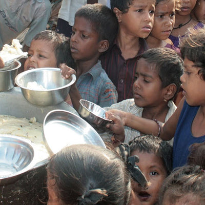 Fundraising for Hunger in India via BlackTree India