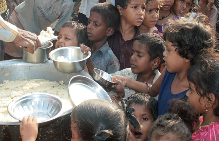 Fundraising for Hunger in India via BlackTree India