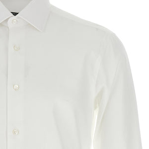Barba Honeycomb Cotton Shirt