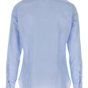 Barba Honeycomb Cotton Shirt