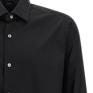 Barba Stretch Cotton Shirt