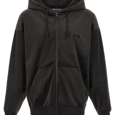 Y-3 Velvet Sip Hd Sweatshirt
