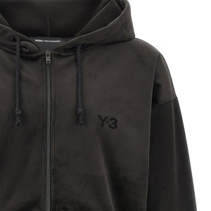 Y-3 Velvet Sip Hd Sweatshirt