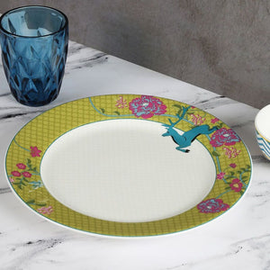 India Circus Nature Essence Paradise Dinner Plate | 1 Pc