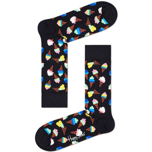 Happy Socks Unisex Ice Cream Crew Length Socks for Women and Men