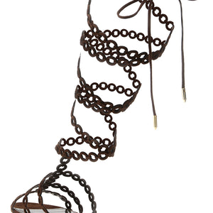 Aquazzura Infinity Chain Gladiator Sandals