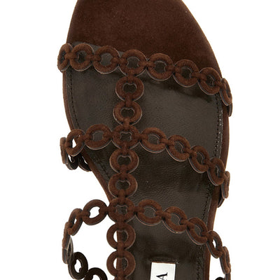 Aquazzura Infinity Chain Gladiator Sandals