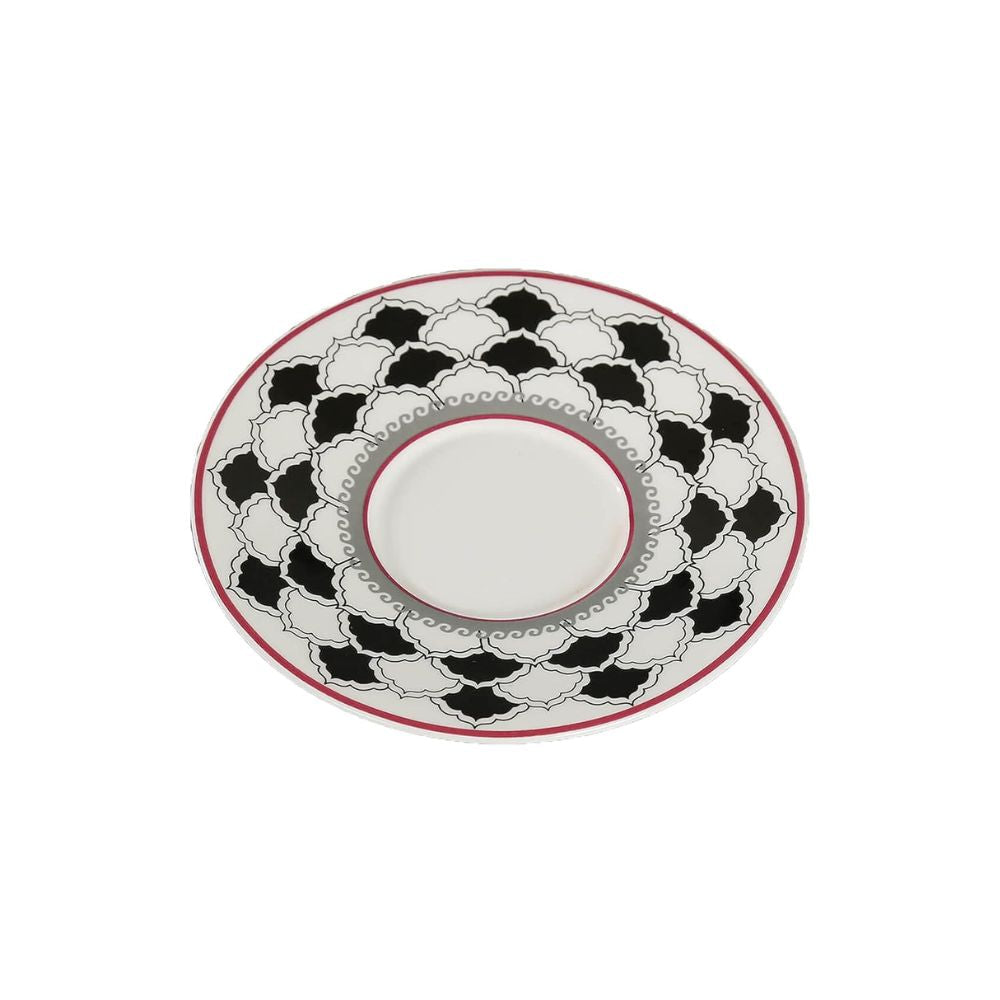 India Circus Black Garden Tea for One | Tea Set | Set of 3 Pcs