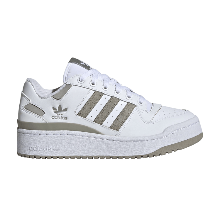 adidas Forum Bold Stripes Cloud White Silver Pebble (Women's)