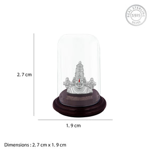 Silver Lord Balaji Idol