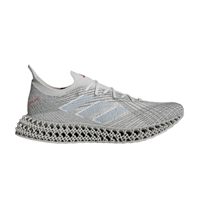 adidas 4DFWD Strung Grey Matte Silver Pure Ruby