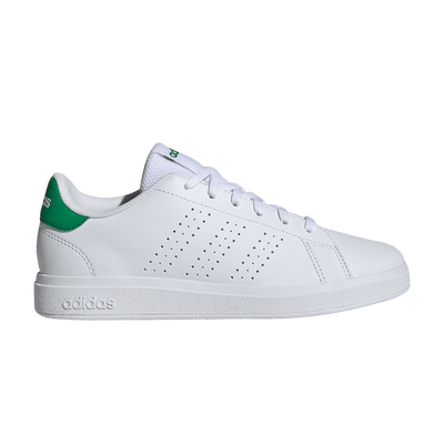 adidas Advantage Base 2.0 Cloud White Green (GS)