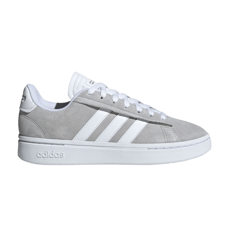adidas Grand Court Alpha Grey Cloud White Silver Metallic (Women's)