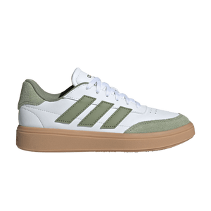 adidas Courtblock Cloud White Tent Green Gum (GS)