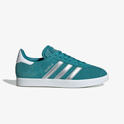Adidas Originals | GAZELLE  { ARCTIC FUSION/SILVER METALLIC/CLOUD WHITE