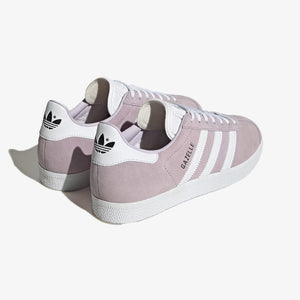 Adidas Originals | GAZELLE  { SILVER DAWN/WHITE/CORE BLACK