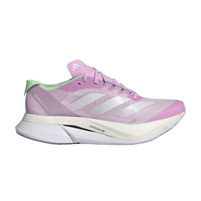 adidas Adizero Boston 12 Bliss Lilac Zero Metalic Semi Green Spark (Women's)