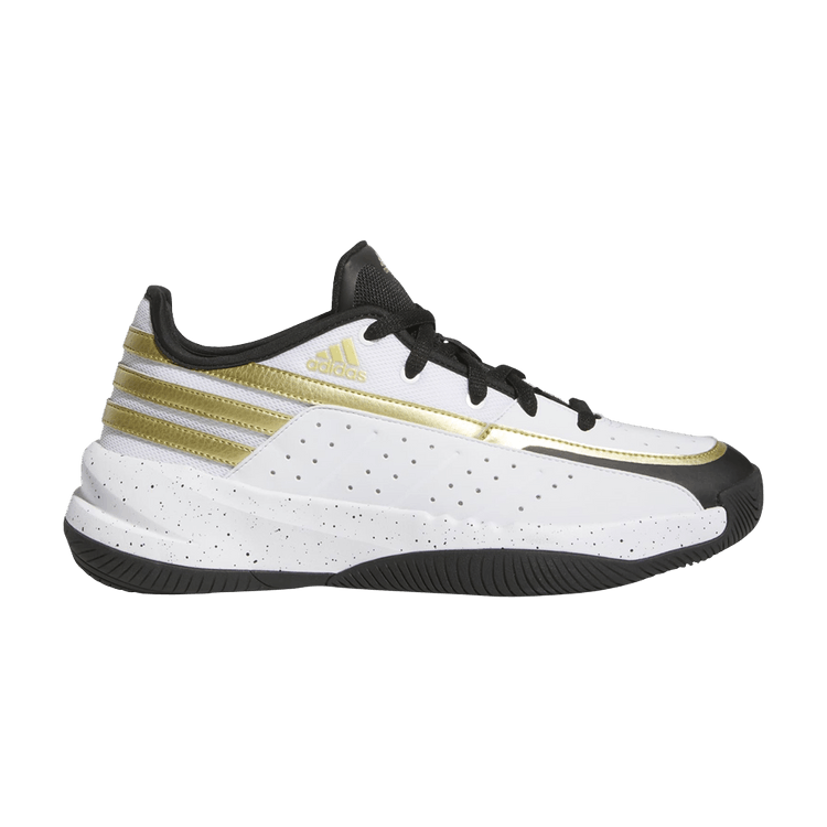 adidas Front Court Cloud White Core Black Gold Metallic