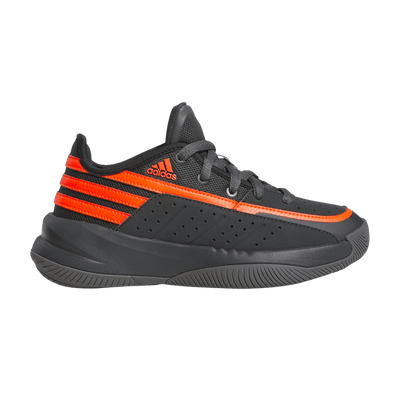 adidas Front Court Carbon Grey Solar Red (GS)