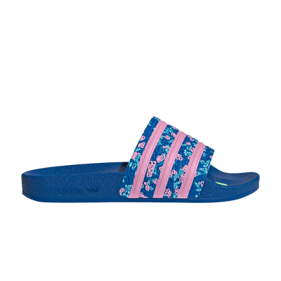 adidas Adilette Kseniaschnaider Slides Blue True Pink Off White